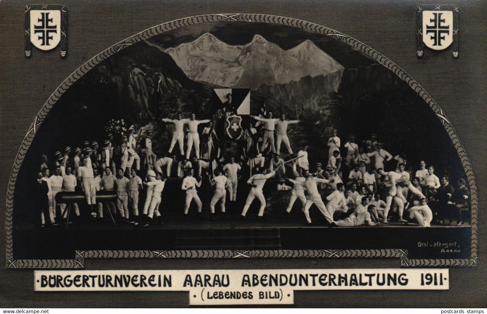 Aarau, Bürgerturnverein, Abendunterhaltung, 1911