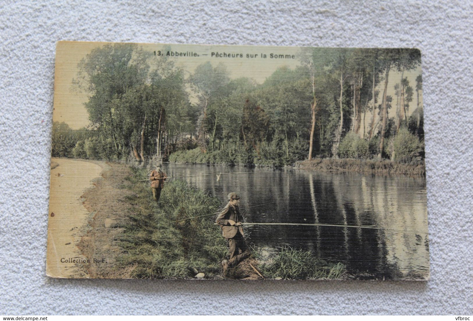 Abbevile, pêcheurs sur la Somme, Somme 80