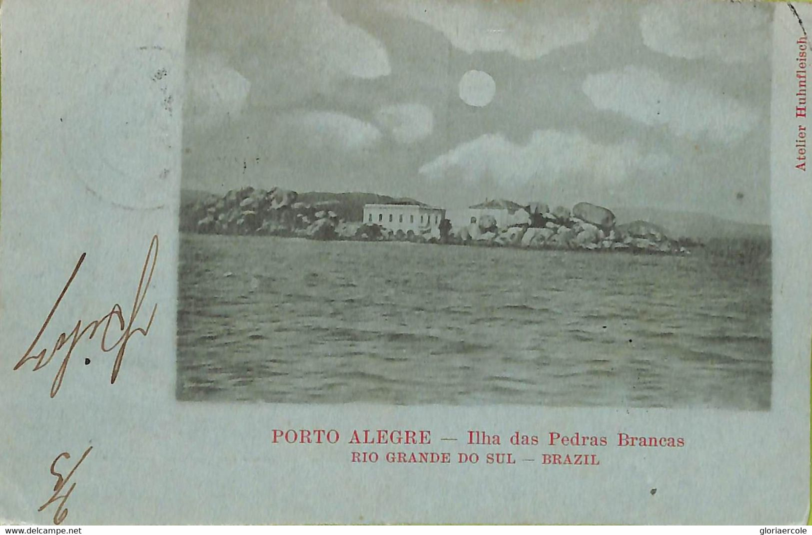 ac1545 - BRAZIL - VINTAGE POSTCARD  - Porto Alegre - 1901