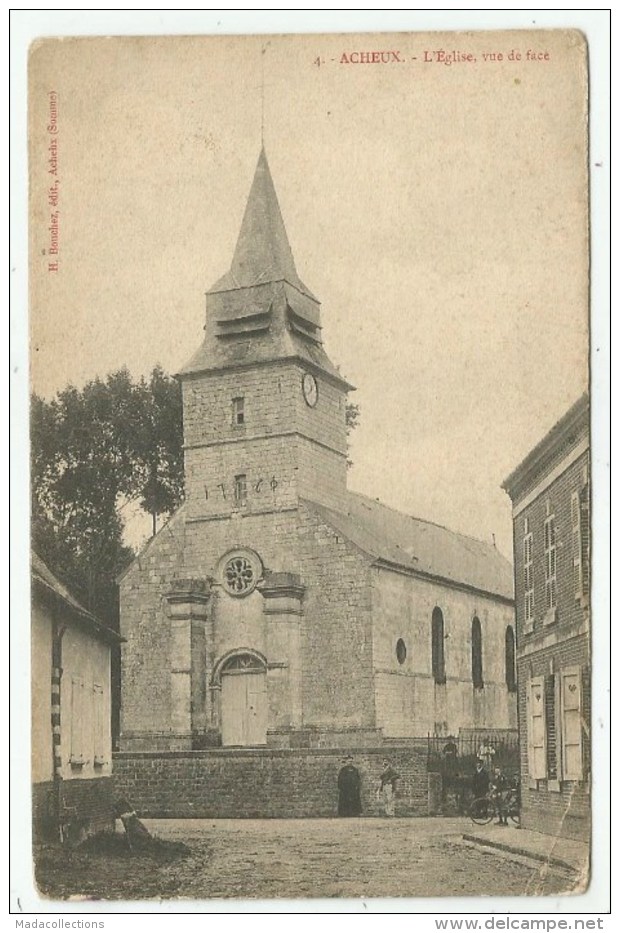 Acheux  (80.Somme)  L´Eglise