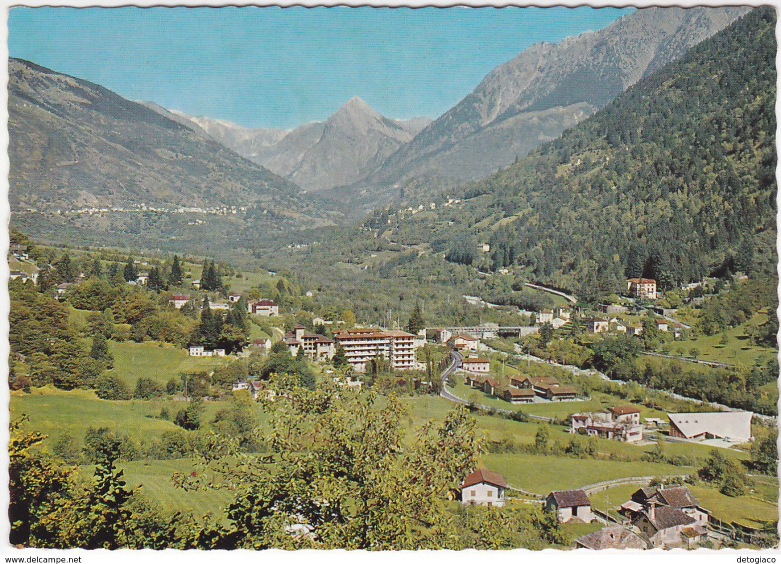 ACQUAROSSA - VALLE BLENIO - TICINO - SVIZZERA - VIAGG. 1966 -26821-