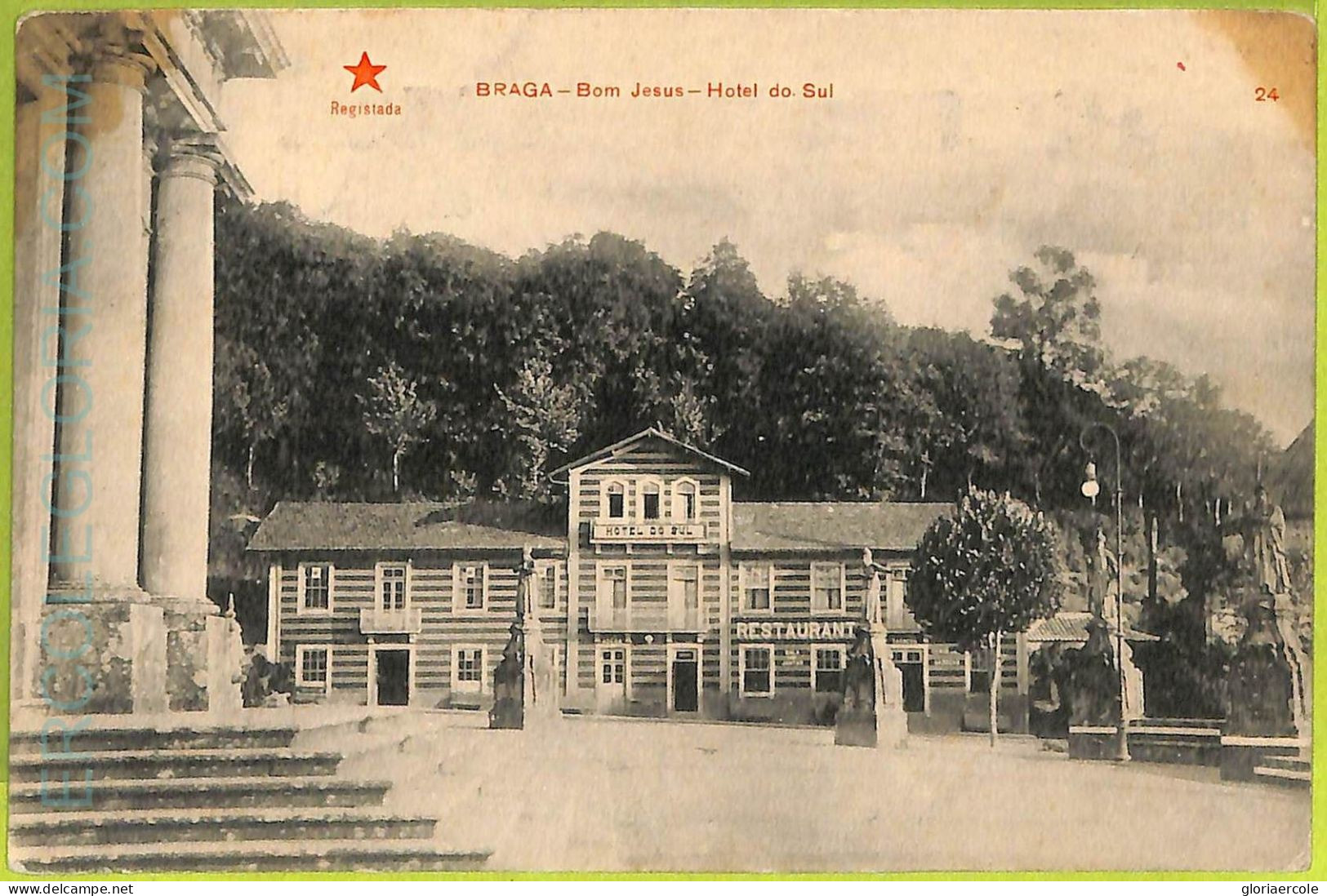 ad3694  - PORTUGAL - VINTAGE POSTCARD  -  BRAGA