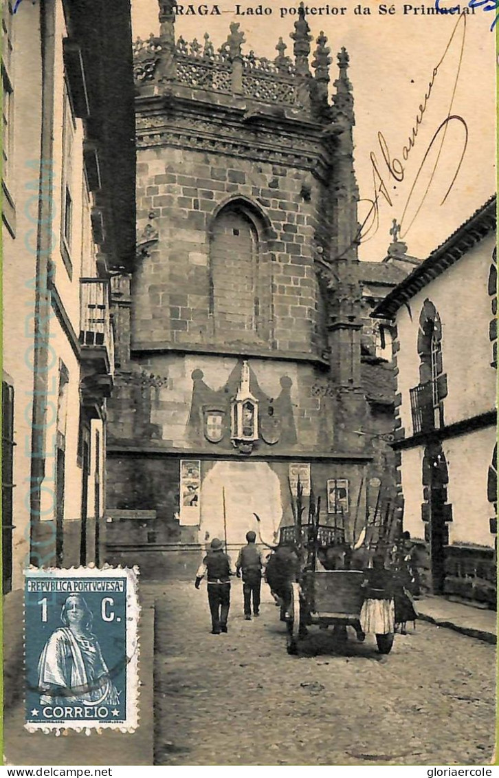 ad3700  - PORTUGAL - VINTAGE POSTCARD  -  BRAGA