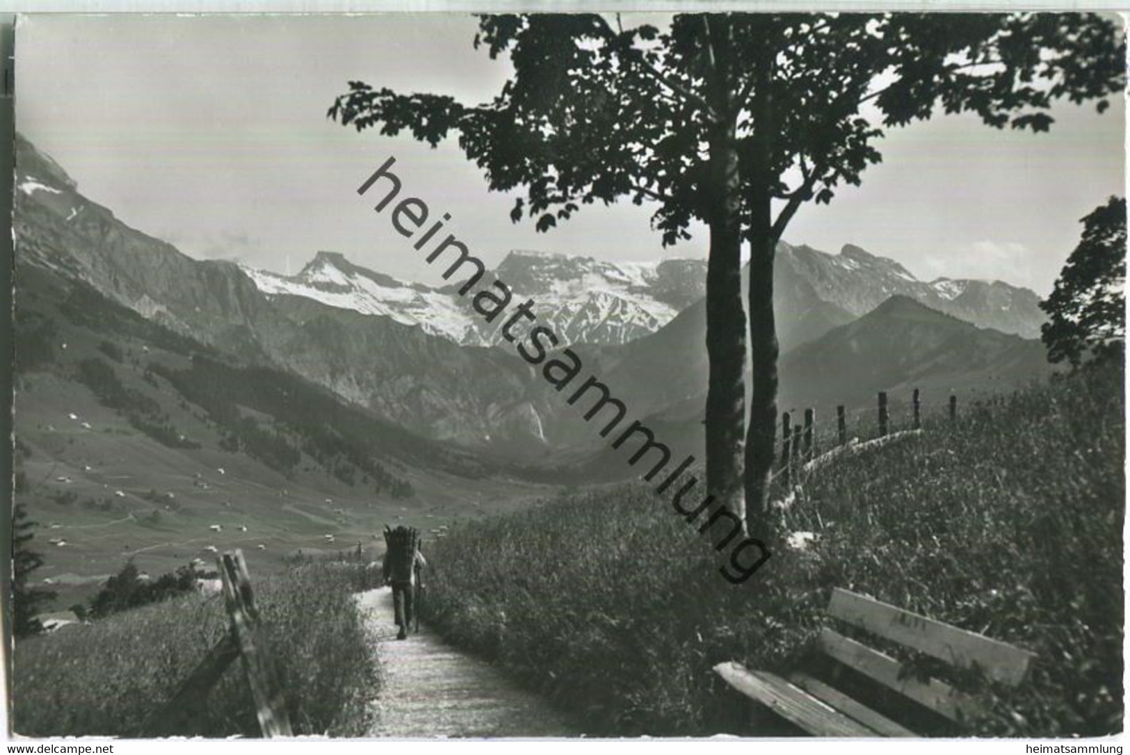 Adelboden - Hörnliweg - Foto-Ansichtskarte - Verlag Gyger & Klopfenstein Adelboden