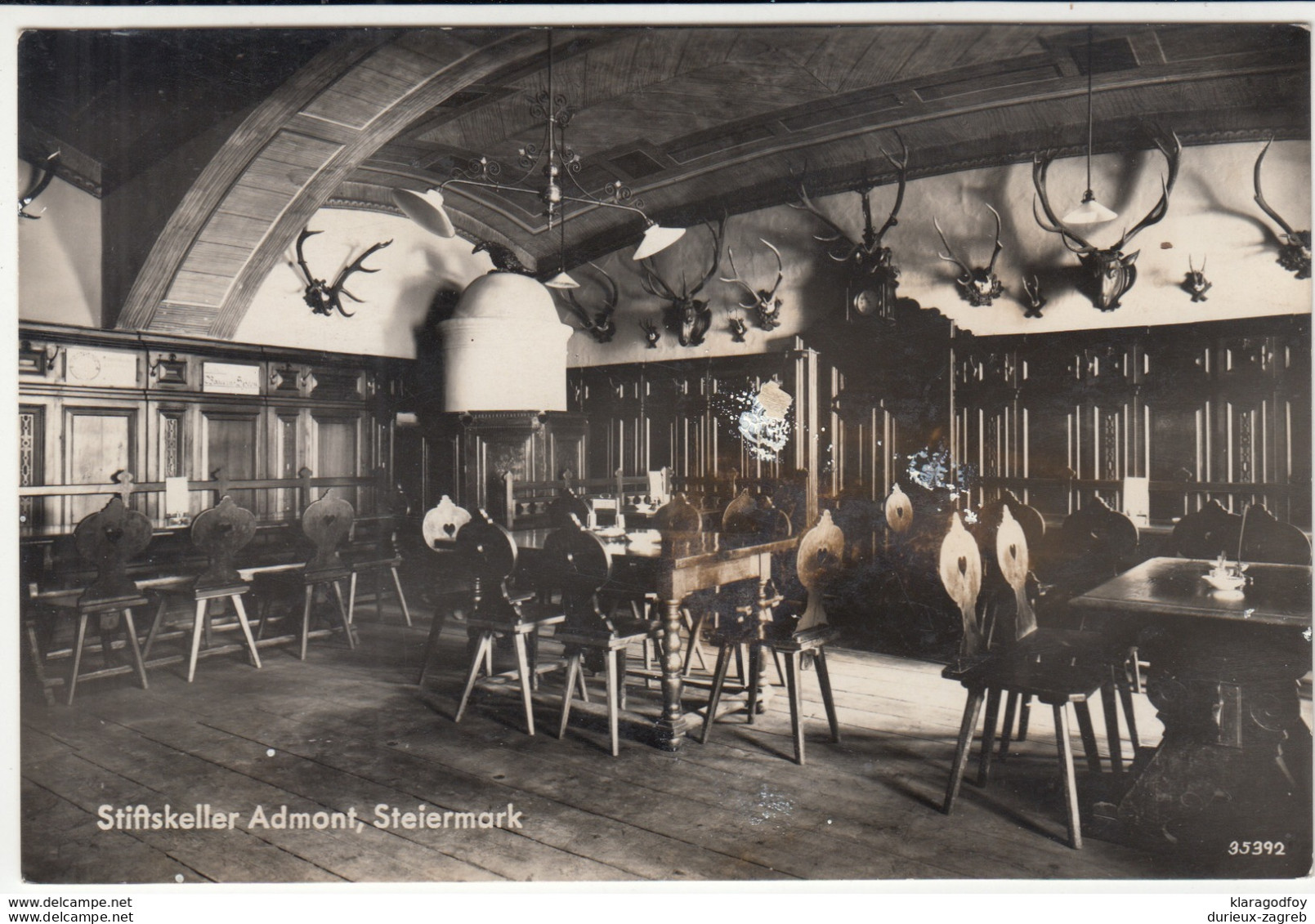 Admont, Stiftskeller postcard unused b171130