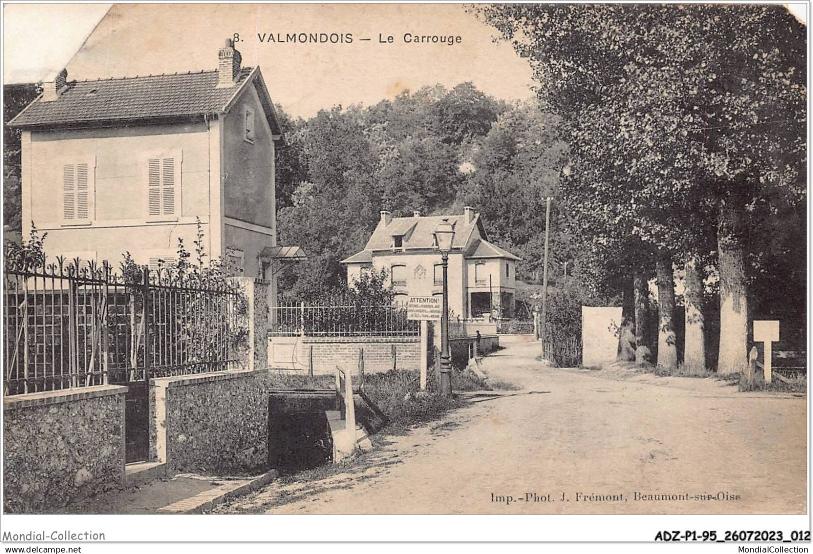 ADZP1-95-0007 - VALMONDOIS - le carrouge