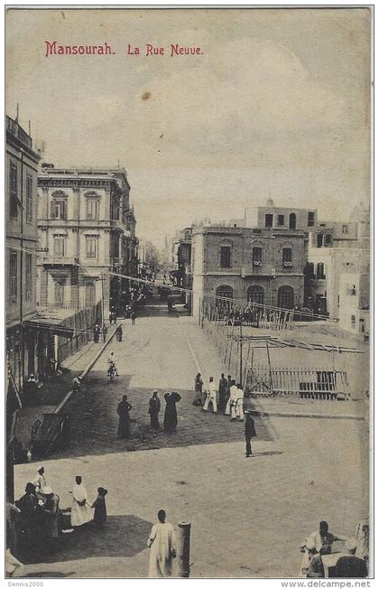 MANSOURAH -la rue Neuve  -  703- Max H. Rudmann