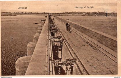 Assiout animée le Barrage sur le Nil