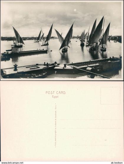 Kairo القاهرة Segelboote - Nil 1929