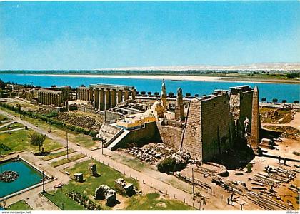 Egypte - Louxor - Luxor - Temple de Louxor avec mosquée et église - Vue aérienne - Carte Neuve - CPM - Voir Scans Recto-