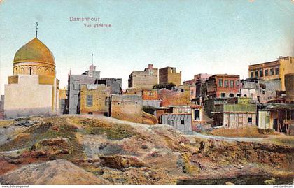 Egypt - DAMANHUR - General view - Publ. Dr. Trenkler Co. Dam 4.