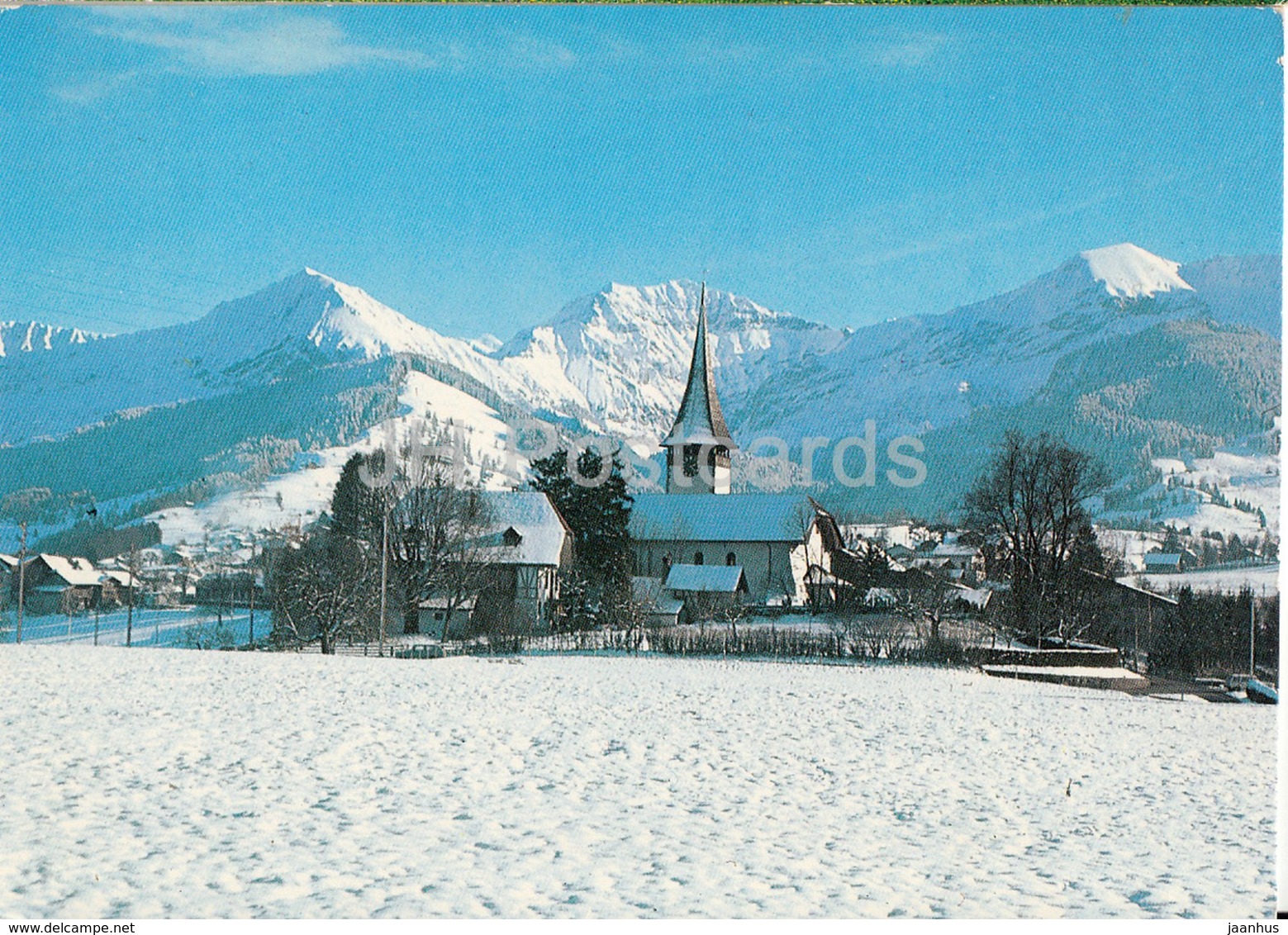 Aeschi bei Spiez - Morgenberghorn - Schwalmern - Lattreienfirst - 1995 - Switzerland - used