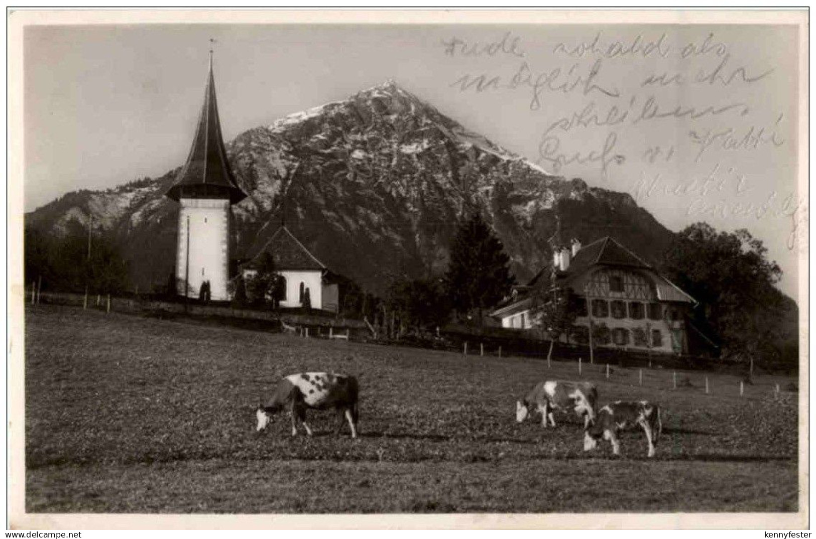 Aeschi - Landschaft mit Niesen