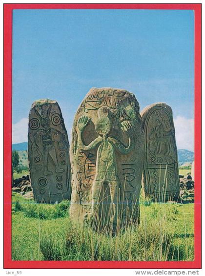 162204 / GRAVESTONES ARUSSI , CREDIT : ETO " 13 MONTHS OF SUNSHINE " - AFRICA ETHIOPIA Ethiopie Athiopien