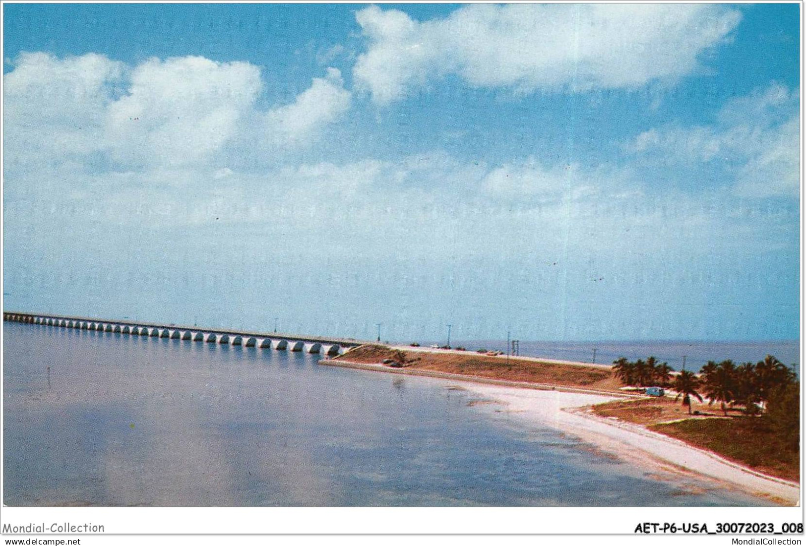 AETP6-USA-0439 - FLORIDA - long key bridge and beach along the florida keys