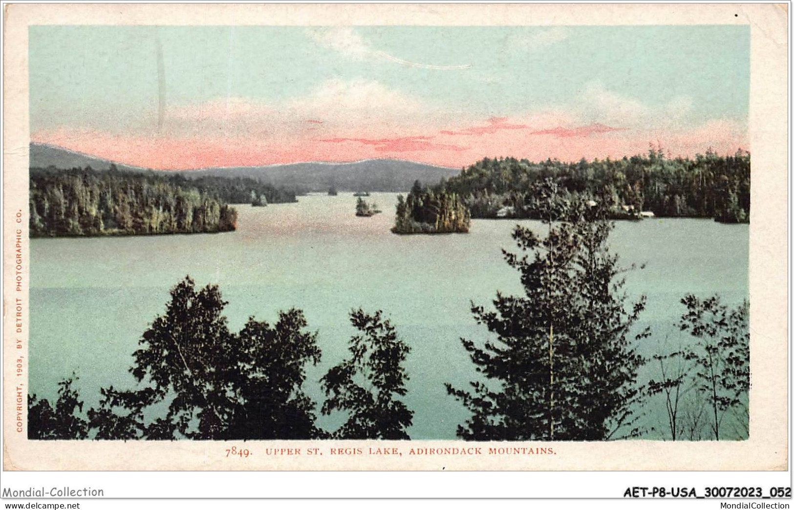 AETP8-USA-0636 - ADIRONDACK MOUNTAINS - upper st regis lake