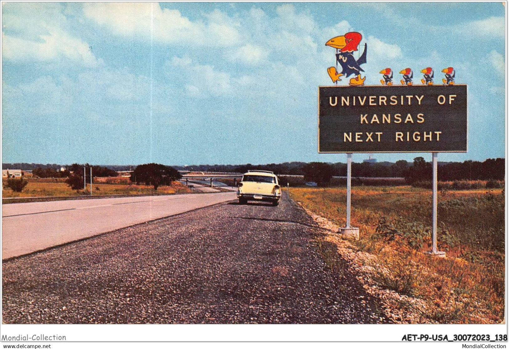 AETP9-USA-0758 - NEW LAWRENCE - KANSAS - beautiful kansas turnpike