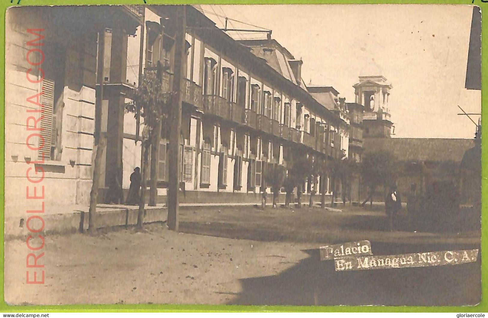 af2530 - HONDURAS - VINTAGE POSTCARD - Real Photo - 1918