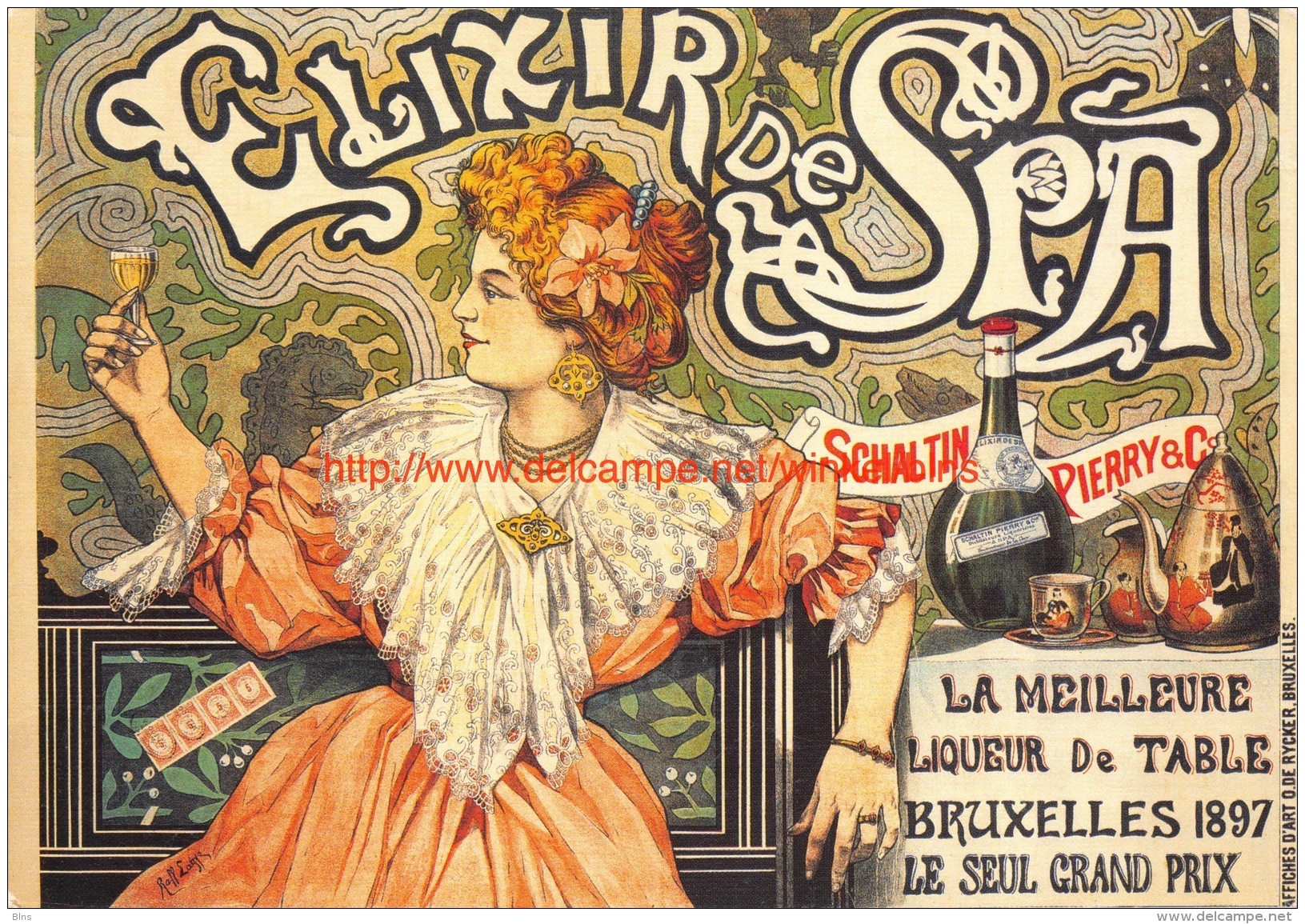 Affiche de Raff Lagye - Elixir de Spa - Spa