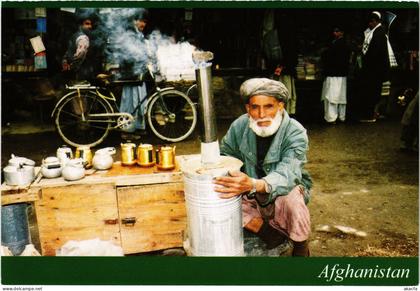 PC AFGHANISTAN, COFFEE VENDOR, Modern Postcard (b48152)