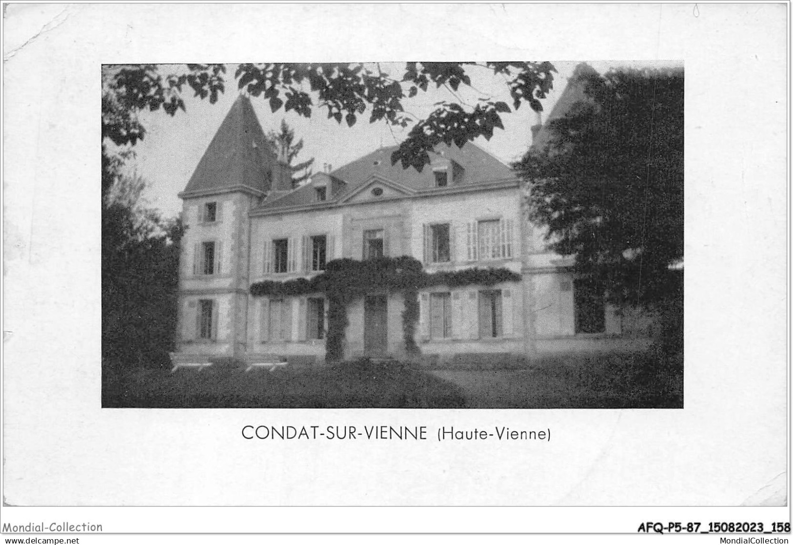 AFQP5-87-0501 - CONDAT-SUR-VIENNE LE CHATEAU