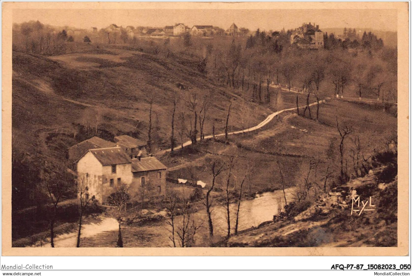 AFQP7-87-0620 - BESSINES - moulin sur la gartempe