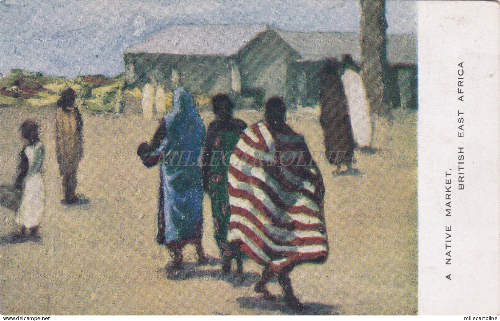 AFRICA COSTUMES - A Native Market, Miss A. V. Hammond