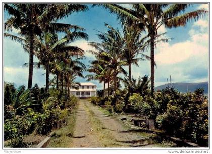 Afrique - La Réunion - maison créole