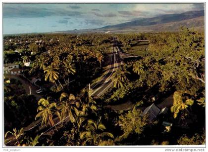 Afrique - La Réunion - Saint Paul vu d'avion