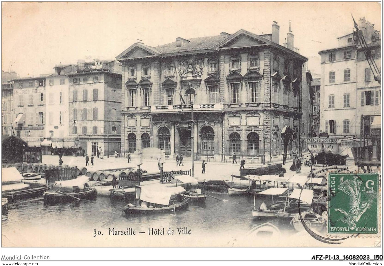 AFZP1-13-0076 - MARSEILLE - hôtel de ville