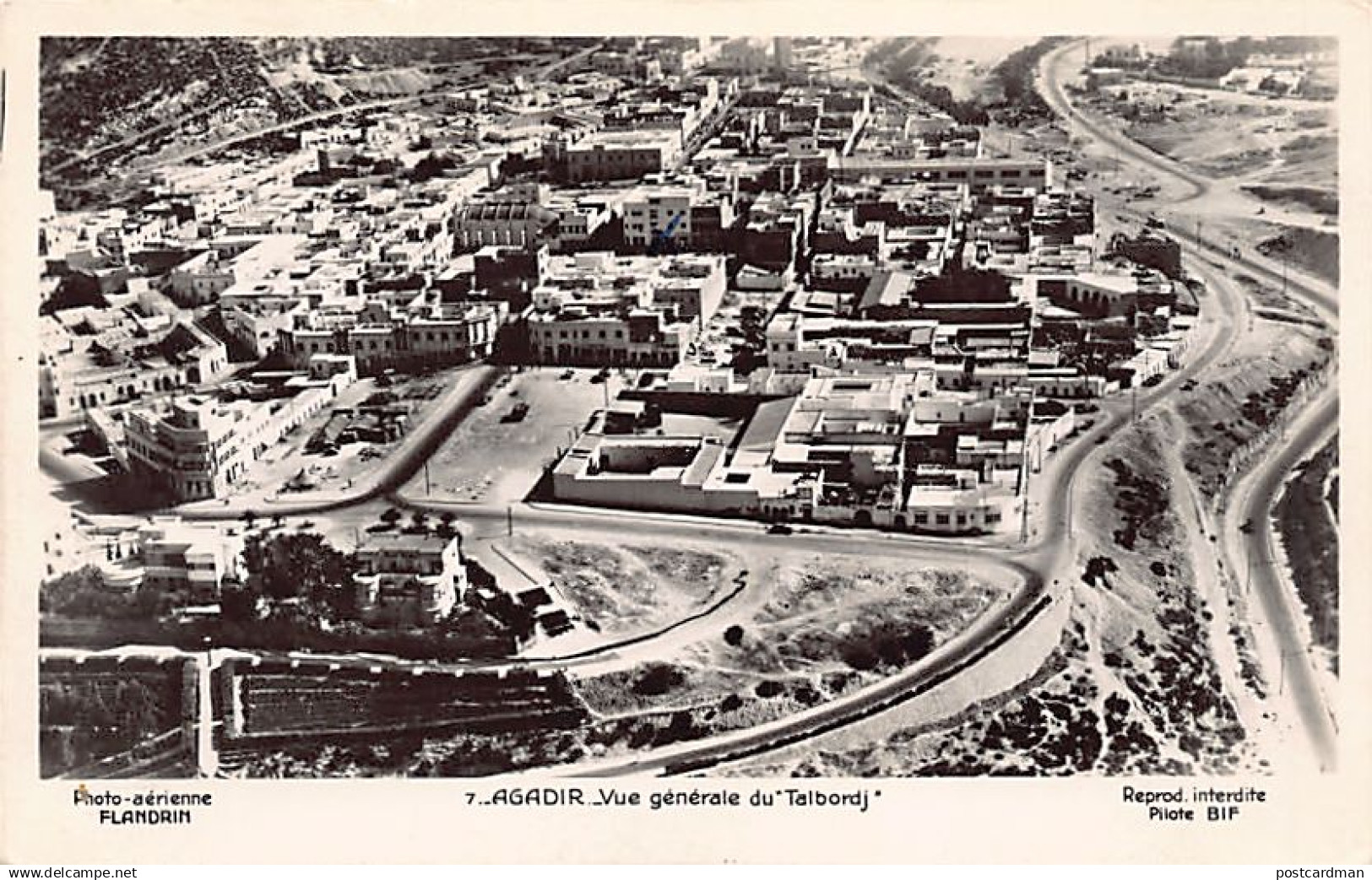 AGADIR - Vue aérienne du Taldordj