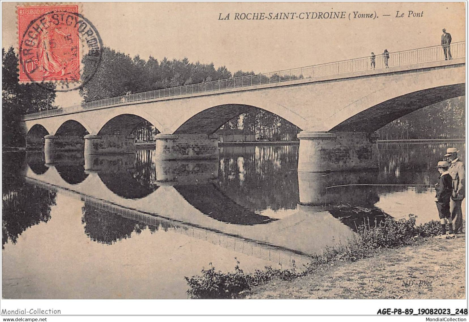 AGEP8-89-0809 - LAROCHE-SAINT-CYDROINE - le pont