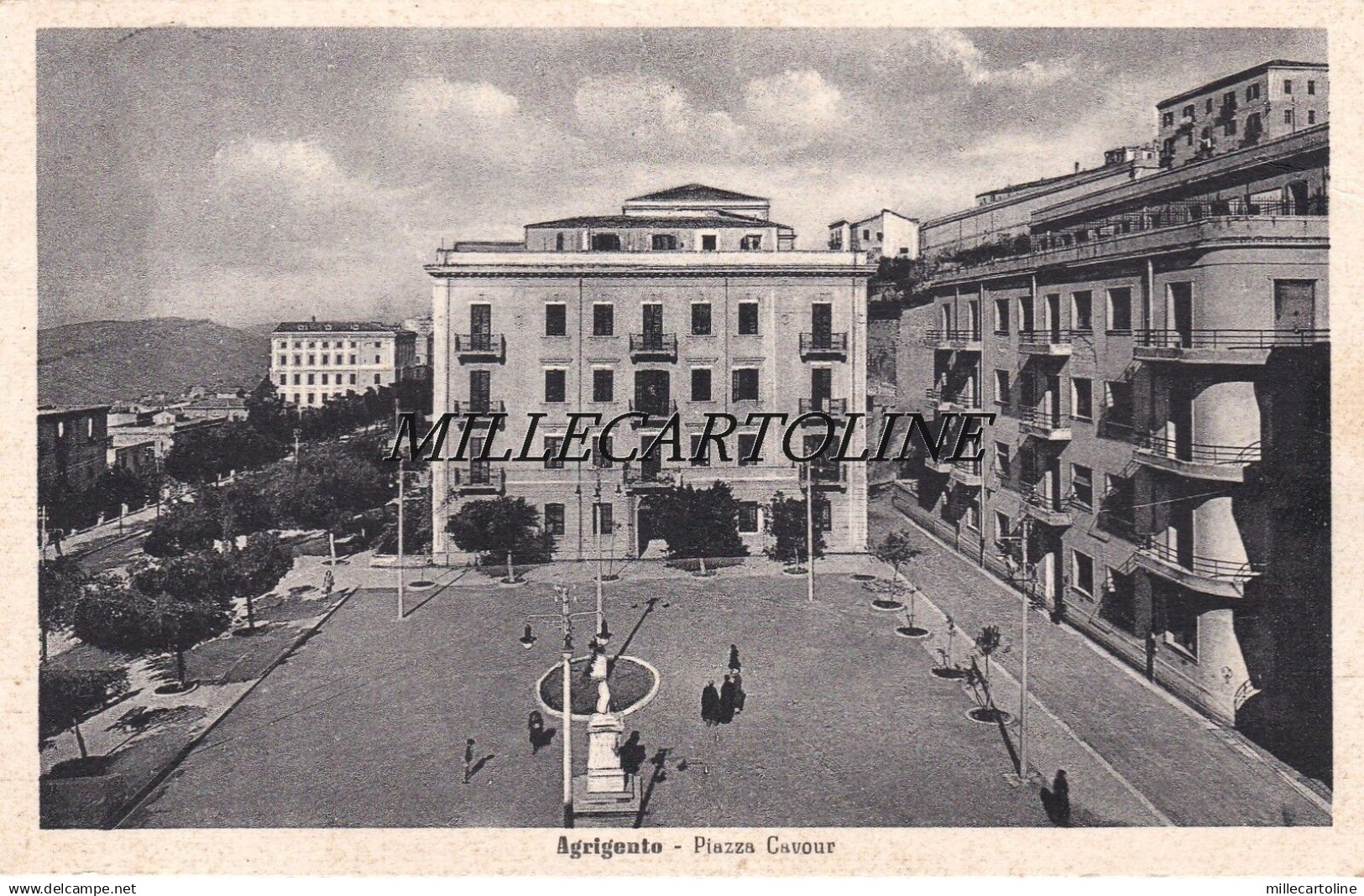 AGRIGENTO:  Piazza Cavour    1956