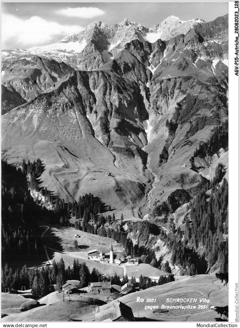 AGVP15-1132-AUTRICHE - SCHROCKEN gegen braunarispitze 2851 m