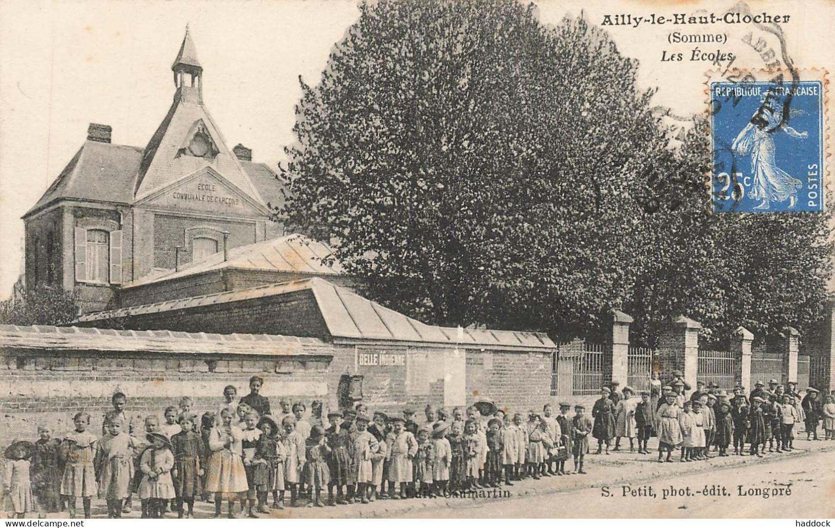 AILLY LE HAUT CLOCHER : LES ECOLES