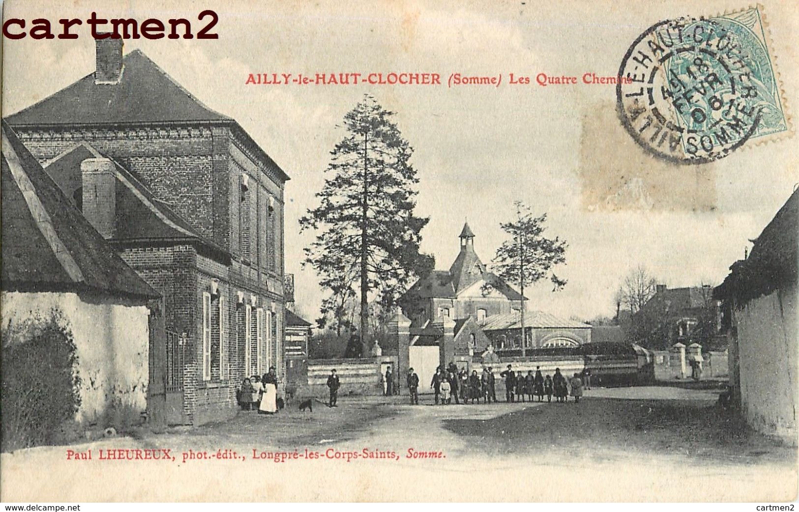 AILLY-LE-HAUT-CLOCHER LES QUATRES CHEMINS 80