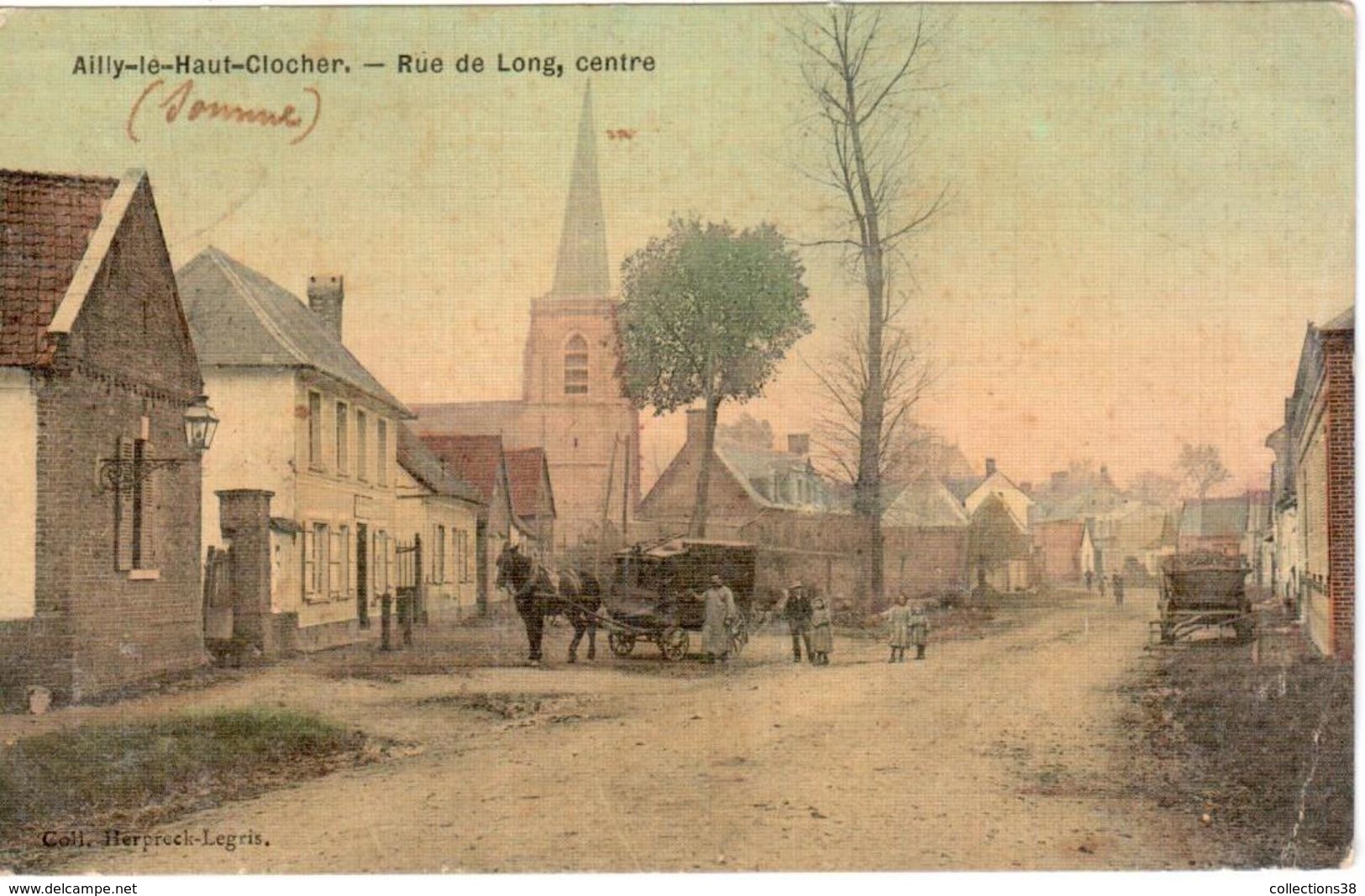 Ailly-le-Haut-Clocher - Rue de Long, centre