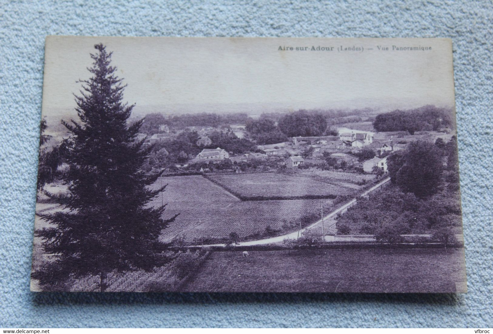 Aire sur Adour, vue panoramique, Landes 40