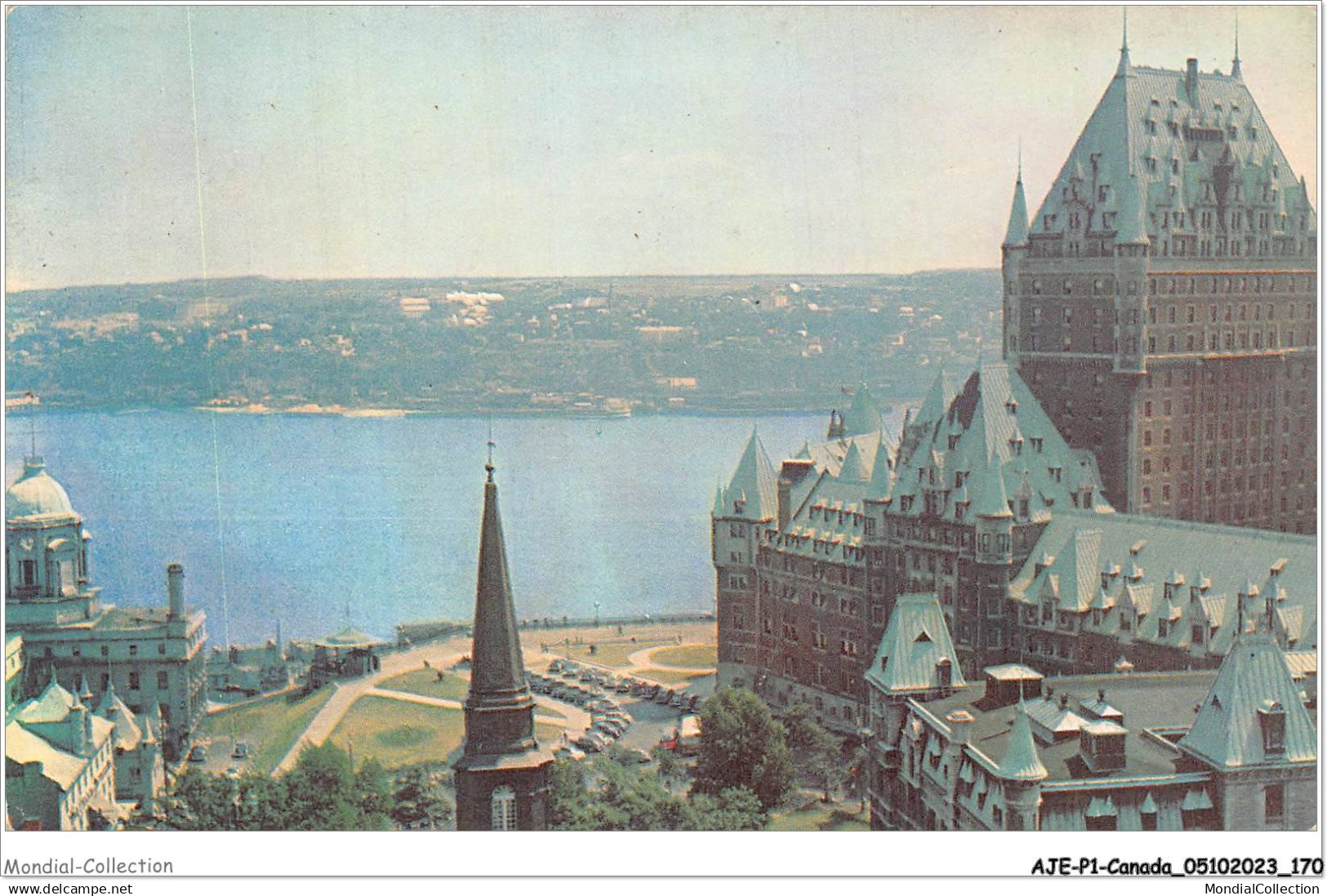 AJEP1-CANADA-0086 - st-lawrence river at - QUEBEC - P - QUE