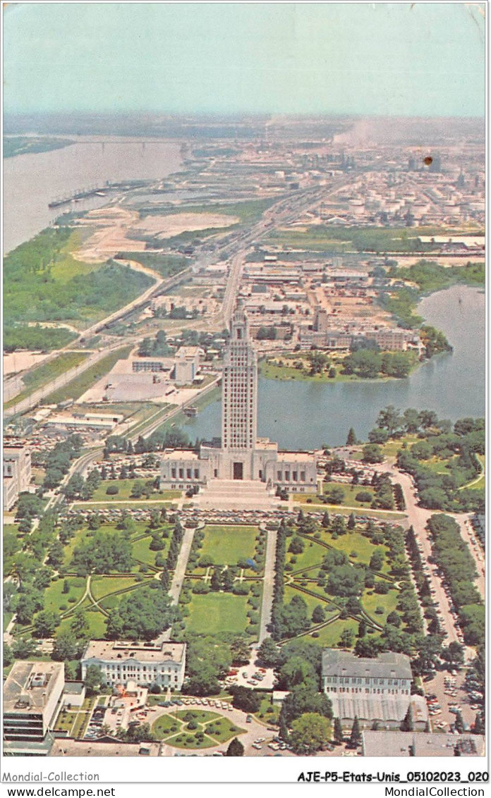 AJEP5-ETATS-UNIS-0407 - LOUISIANA STATE CAPITOL - baton rouge - la