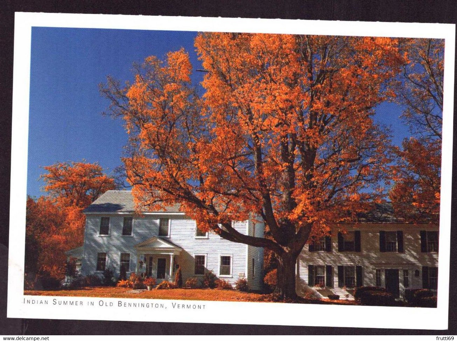 AK 001926 USA - Vermont - Indian Summer in Old Bennington