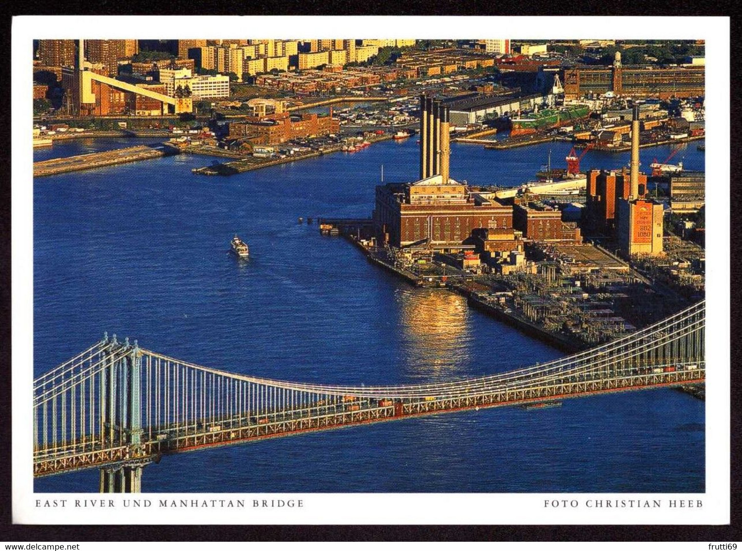 AK 019770 USA - New York City - East River und Manhattan Bridge