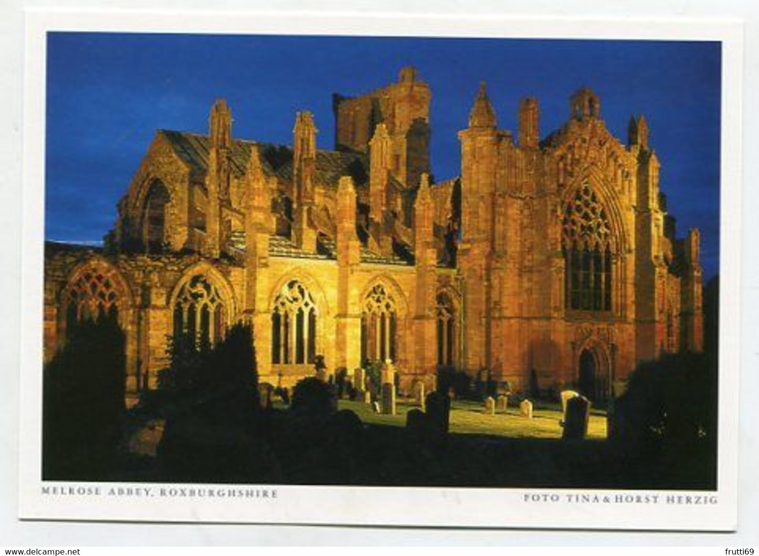 AK 038000 SCOTLAND - Melrose Abbey