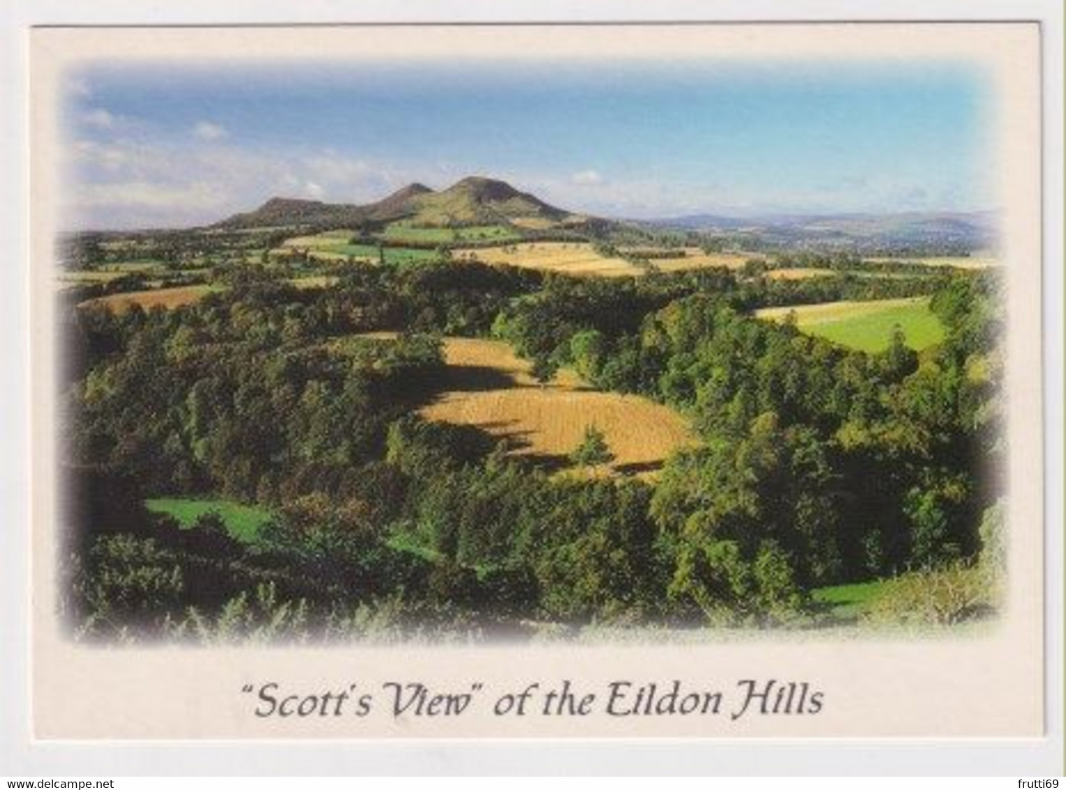 AK 043136 SCOTLAND - Scott's View of the Eildon Hills