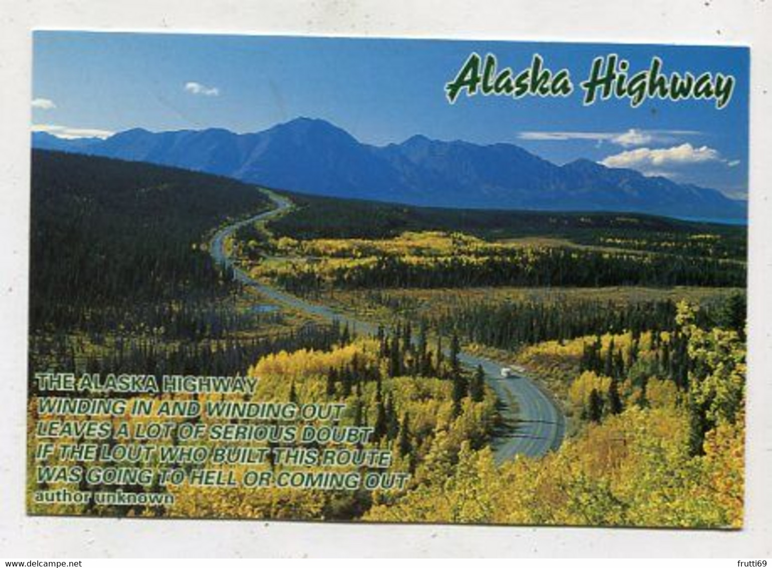 AK 055728 USA - Alaska Highway