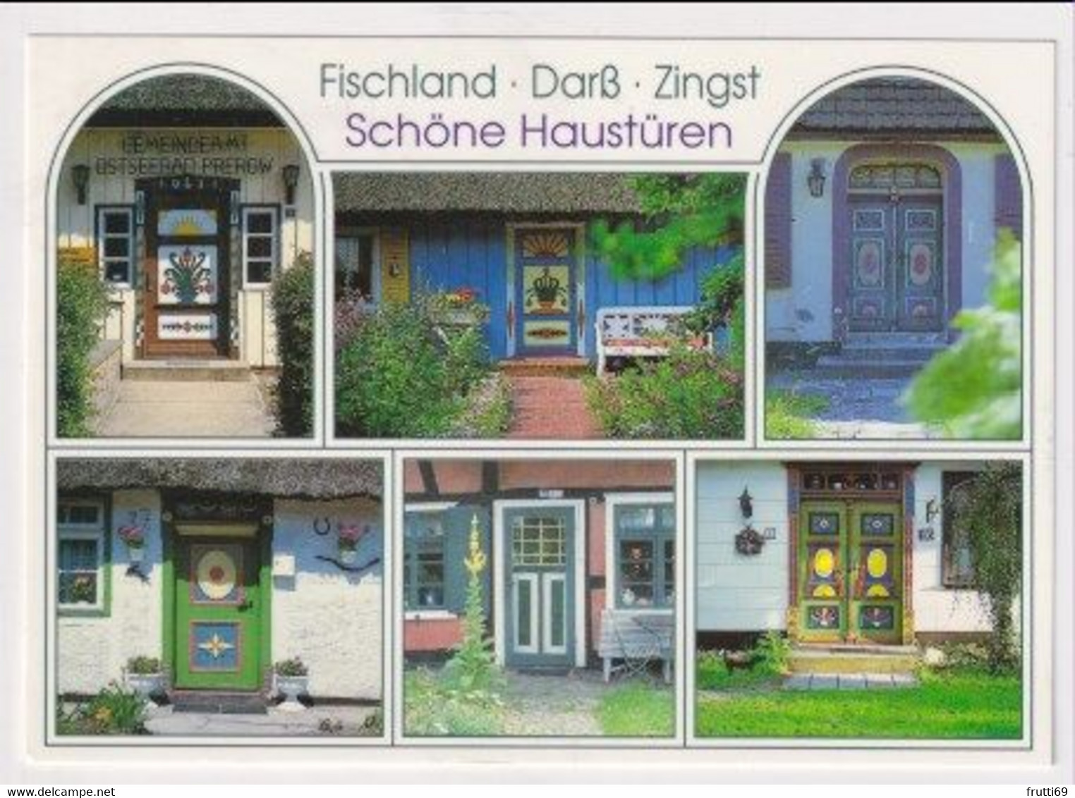 AK 06516 GERMANY - Fischland - Darß - Zingst - Schöne Haustüren