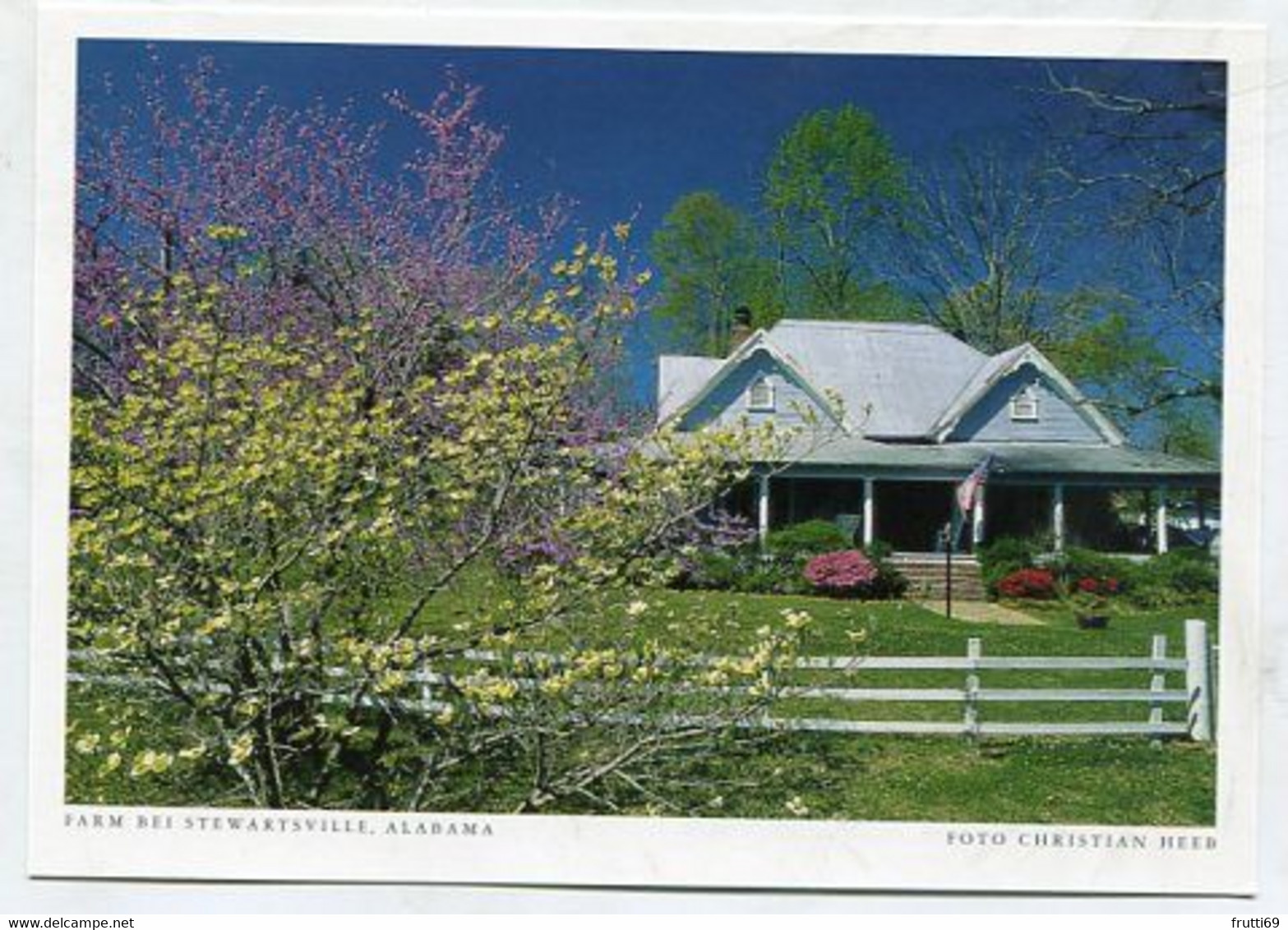 AK 072442 USA - Alabama - Farm bei Stewartsville