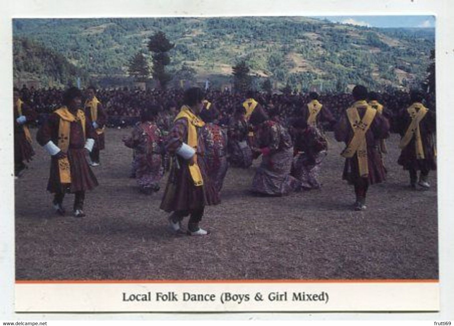 AK 111692 BHUTAN - Local Folk Dance