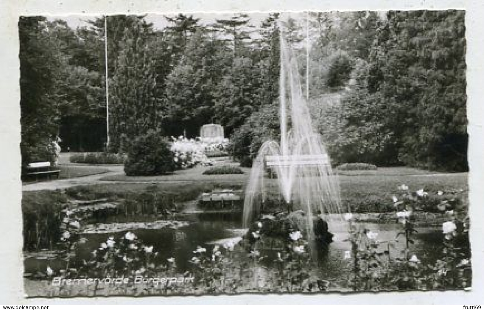 AK 129446 GERMANY - Bremervörde - Bürgerpark