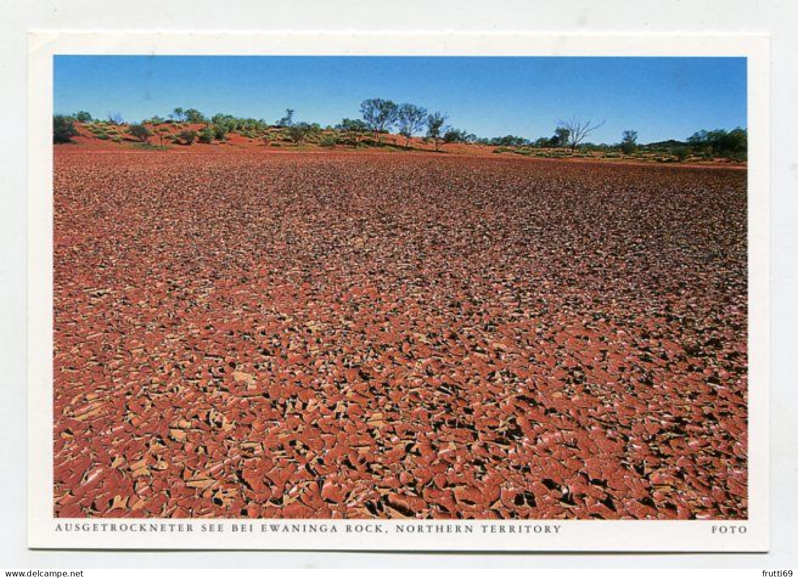 AK 131520 AUSTRALIA - NT - Ausgetrockneter See bei Ewaninga Rock